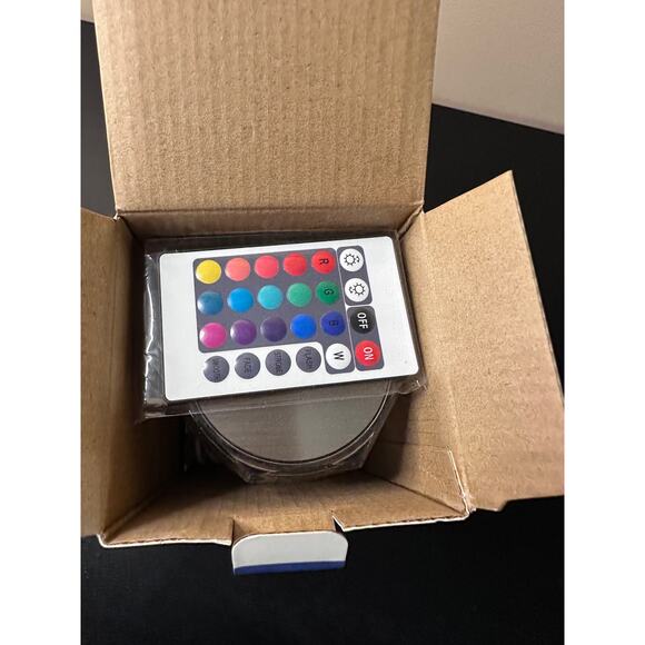 GLOBE LED Integrated Rechargeable Crystal Portable Touch Lamp with Remote New - Picture 8 of 16